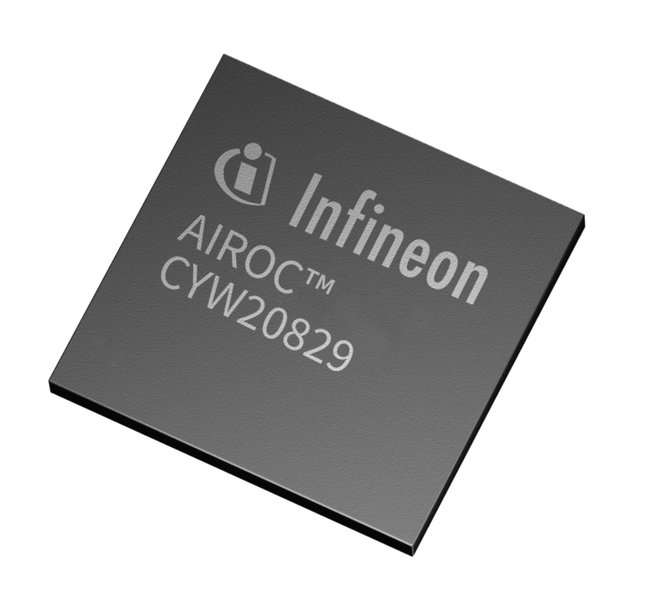 Infineon's AIROC™ CYW20829 Bluetooth LE SoC complies with the latest Bluetooth specification 5.4